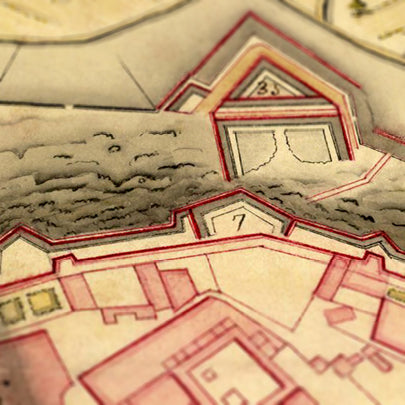 Plano de Tarragona en el siglo XVIII - Detalle