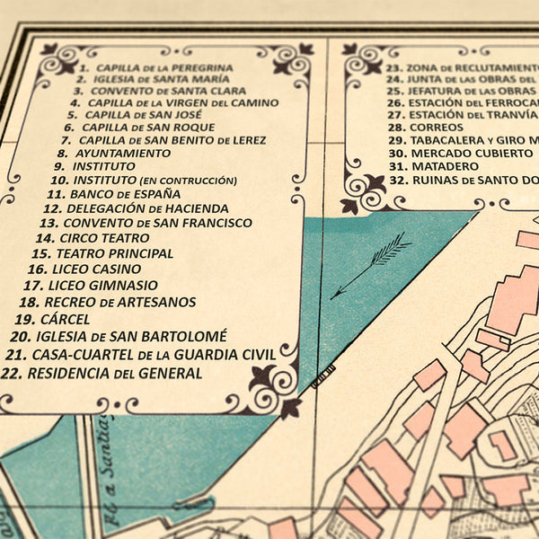 Pontevedra en 1910 - Detalle