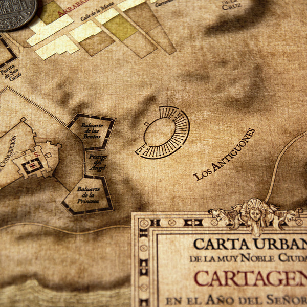 Cartagena en el siglo XVII detalle
