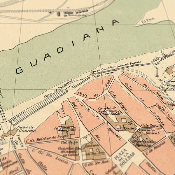 Badajoz en 1910 - Detalle