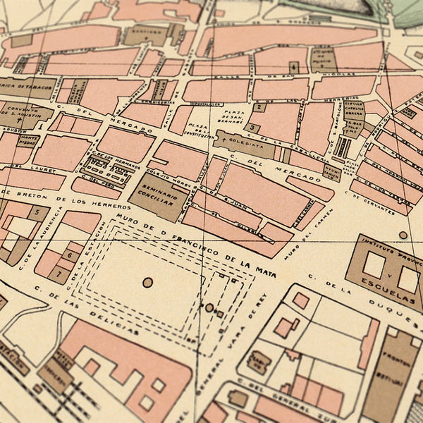 Logroño en 1910 - Detalle