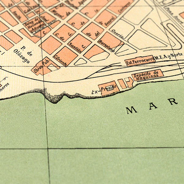 Tarragona en 1910 - Detalle