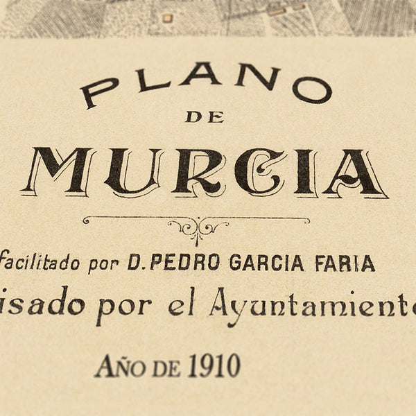 Murcia en 1910 - Detalle
