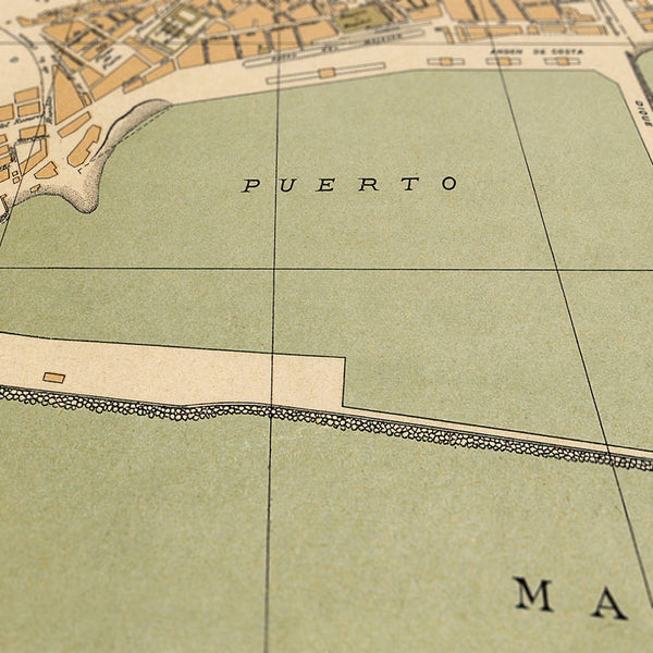 Almería en 1910 - Detalle