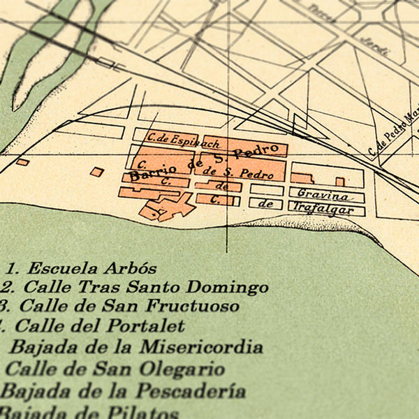 Tarragona en 1910 - Detalle