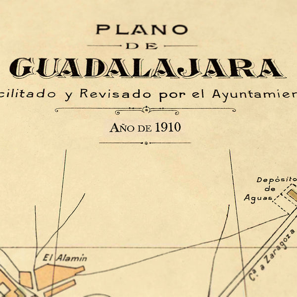 Guadalajara en 1910 - Detalle
