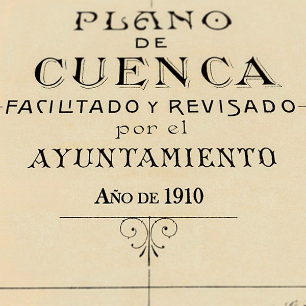 Cuenca en 1910 - Detalle