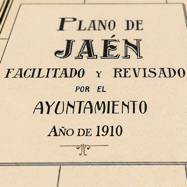 Jaén en 1910 - Detalle