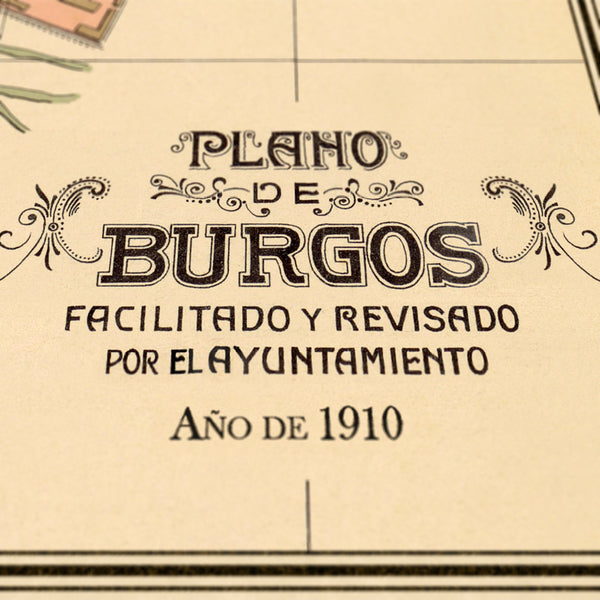 Burgos en 1910 - Detalle