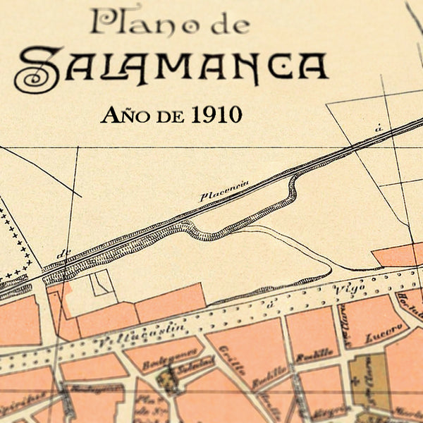 Salamanca en 1910 - Detalle