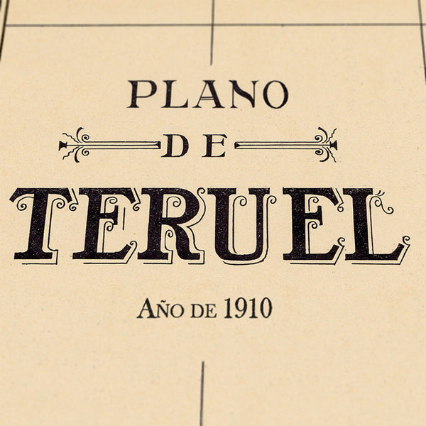 Teruel en 1910 - Detalle