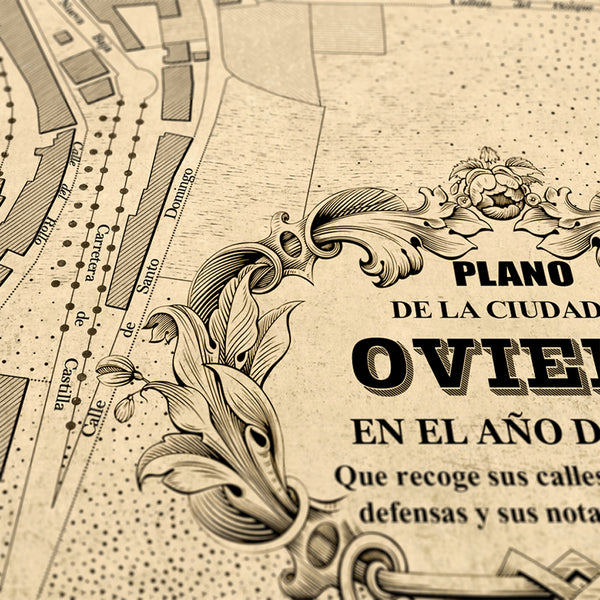 Oviedo en el siglo XIX - Detalle