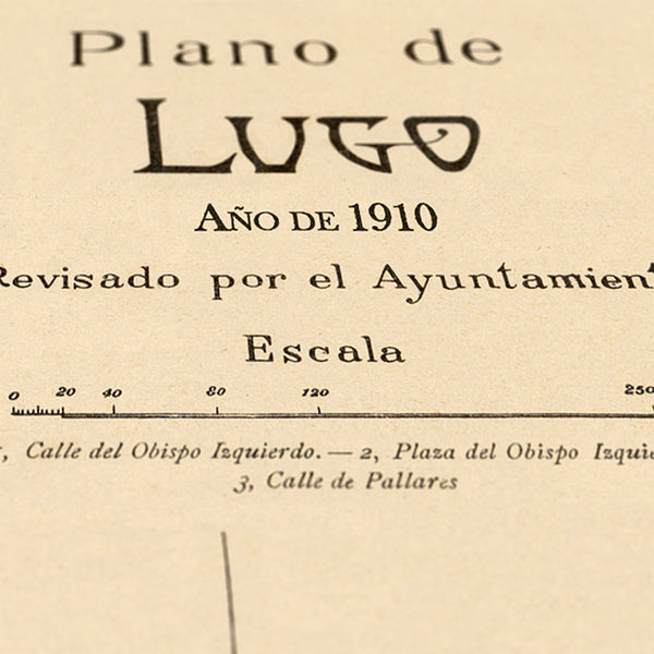 Lugo en 1910 - Detalle