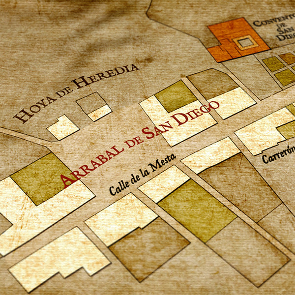 Cartagena en el siglo XVII detalle
