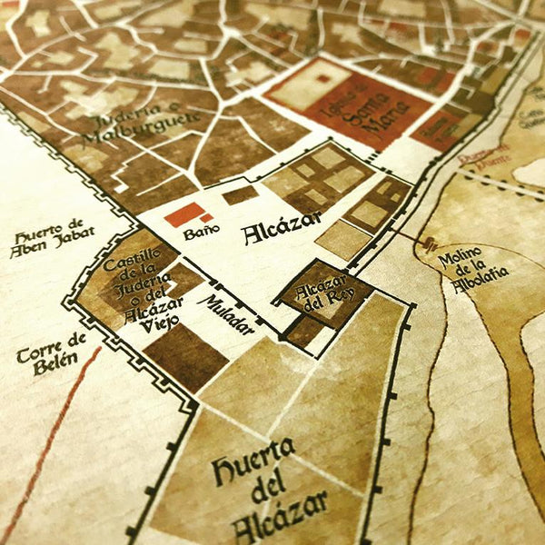 Córdoba en el siglo XIII detalle