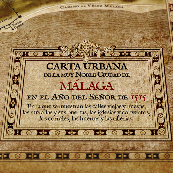 Málaga en el siglo XVI - Detalle